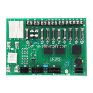 Placa de fonte de alimentação P203722B000G01 para elevadores MITSUBISHI Shanghai